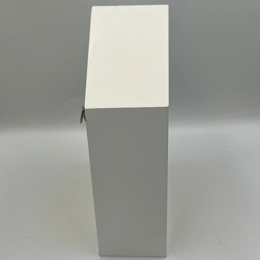 Goalin Forestry Wood House Shadow Box Shelf White Yellow Good Wall Decor